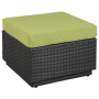 Riviera Ottoman with Cushion in Green Apple 1 copy